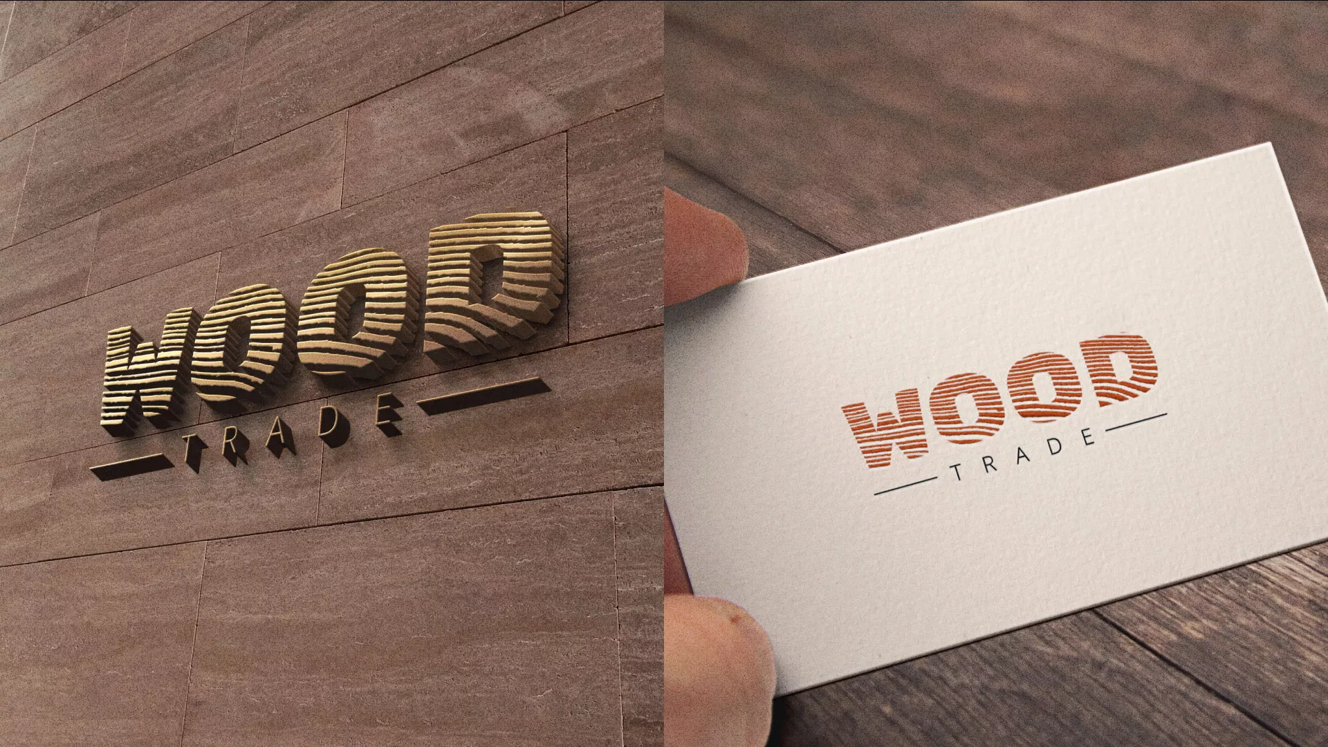 Разработка логотипа для компании «Wood Trade» в Сухиничах